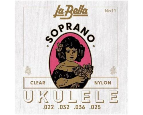 LA BELLA 11 - Струны для укулеле сопрано Ла Белла