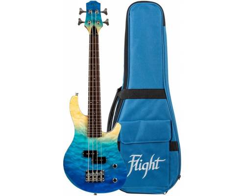 FLIGHT Mini Bass TBL - Электроукулеле бас Флайт серия Rock