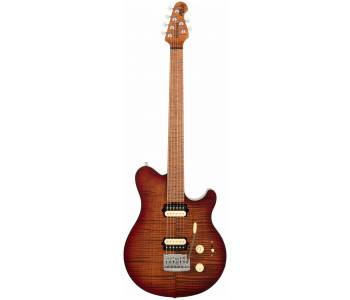 MUSIC MAN H32000 Axis Super Sport Tremolo Roasted Amber Flame - Электрогитара