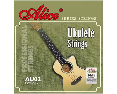 ALICE AU 02 - Струны для укулеле сопрано Элис