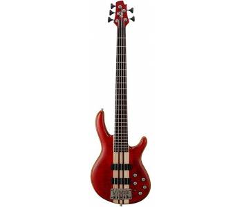CORT A5-Plus-FMMH-OPBC Artisan Series Бас-гитара 5-струнная, красная, Cort